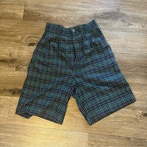 Vintage Stringbean Plaid Shorts